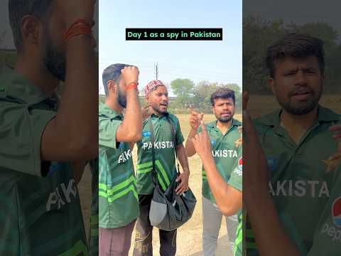 1st Day as a spy in Pakistan ???? #cricket #trending #viral #reels #shorts #foryou #ytshorts thumbnail