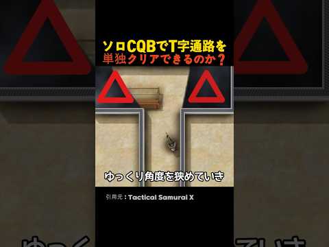 ソロCQBでT字通路を単独クリアできるのか？ thumbnail