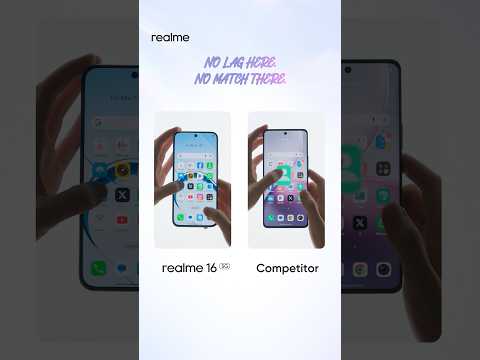 Built for smooth, uninterrupted performance every time you tap, scroll, or play. #realme16 5G thumbnail