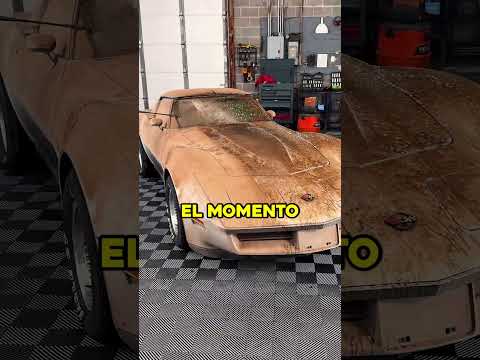 sus nietos restauraron este coche antiguo pero nadie lo vio 😍 #shorts thumbnail