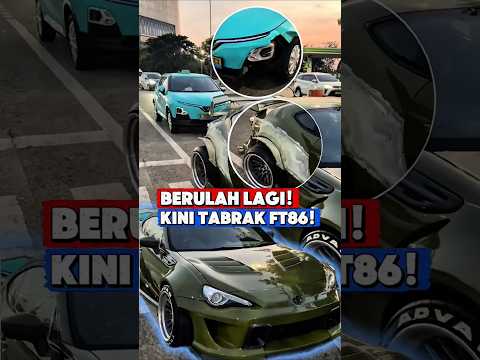 Dibiarkan sampai pagi?! taksi greenSM ini menabrak toyota ft86 full dress up bodykit karma! thumbnail