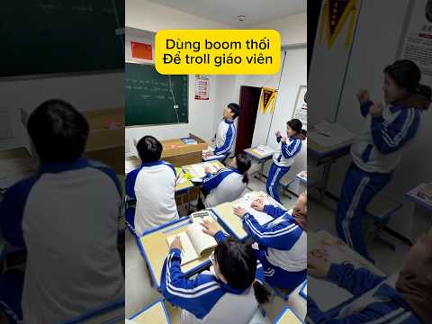 Dùng boom thối để troll Cô Giáo.|Xàm một chút#giaitri #haihuoc thumbnail