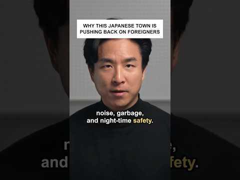 Why This Japanese Town Is Pushing Back on Foreigners #shorts thumbnail