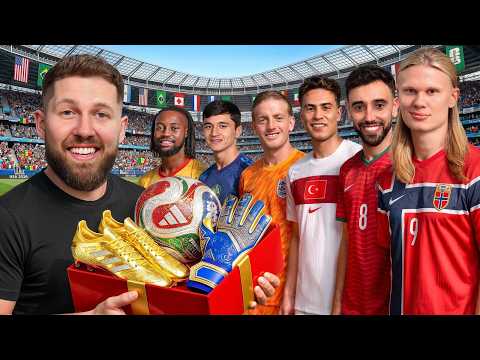 I Surprised World Cup Footballers with Custom Gifts thumbnail