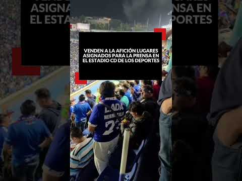 ¡INSÓLITO EN LA FINAL! La zona destinada para prensa terminó siendo vendida al público thumbnail