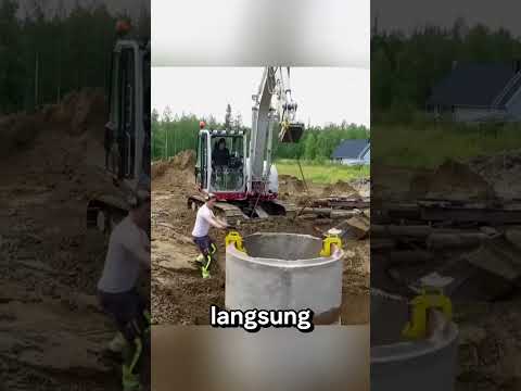 PROSES PEMBUATAN SUMUR DENGAN EXCAVATOR thumbnail