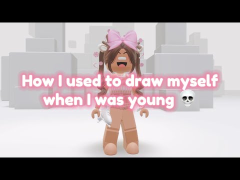 How 6 year old me drew herself- ?? thumbnail