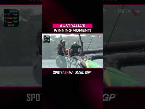 #SailGP ⛵🏆🔥Australia's winning moment! 🇦🇺👏 thumbnail