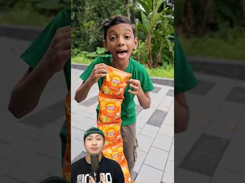 MAMA KAGET LIHAT ADIK PAMER BANYAK SNACK‼️??@KrishnaAvyu #remix #dubbing #trending thumbnail