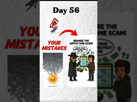 3 Biggest Mistakes New YouTubers Make | YouTube growth tips Day 56#mission1mwithyou #newyoutuber thumbnail