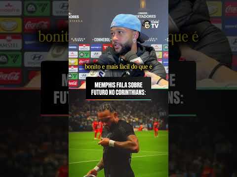 MEMPHIS DEPAY FICA NO CORINTHIANS? VEJA O QUE ELE FALOU! 🤯🔟🦅🎥 @ellendafiel thumbnail