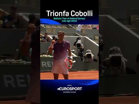 DOMINANTE COBOLLI ⚡️🇮🇹🎾 Battuto Tien per tre set a zero 6-2; 6-2; 6-3 ✅ thumbnail