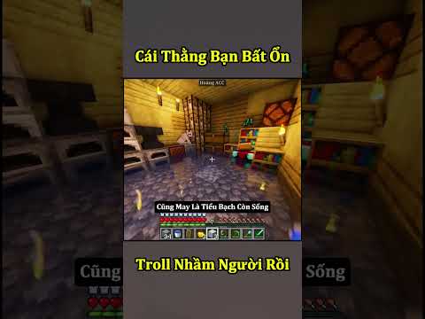Troll Nhầm Thằng Bạn Có Tốc Độ Nhanh Nhất Minecraft 🤣 #shorts thumbnail