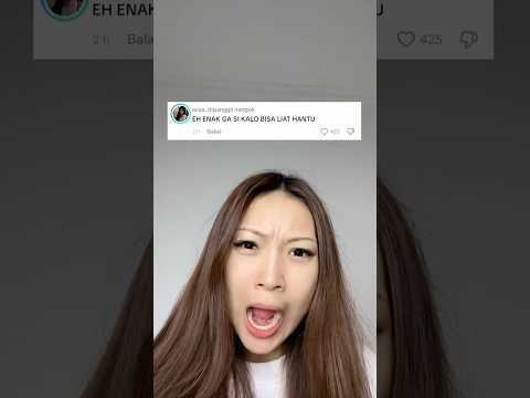 AKU BISA LIAT HANTU 👻😭 #horror #horrorstories #seram #hantu thumbnail