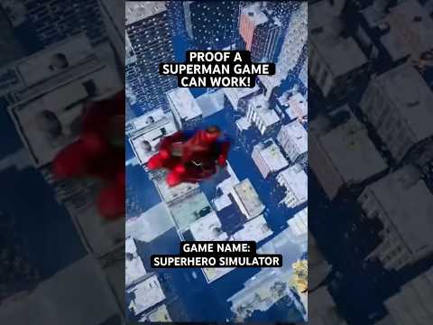 Superhero Simulator on Steam! #superman #game #fyp thumbnail