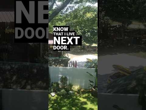 My neighbours are blasting my music but I don't know if they realize the one singing lives next door thumbnail