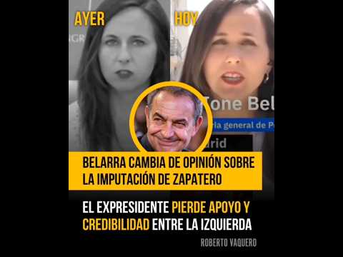 Podemos cambia de opinión con Zapatero thumbnail