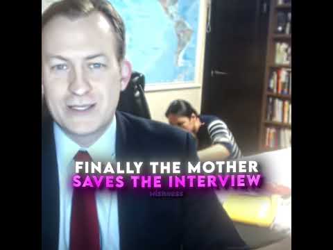 His Kids Crashed The Interview! ❤️‍🩹 thumbnail