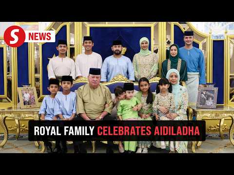 King, Queen share Aidiladha meal with family thumbnail