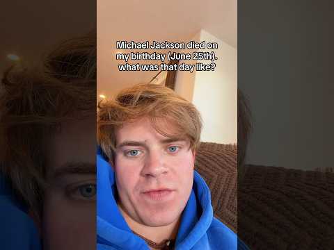 Michael Jackson died on my birthday thumbnail
