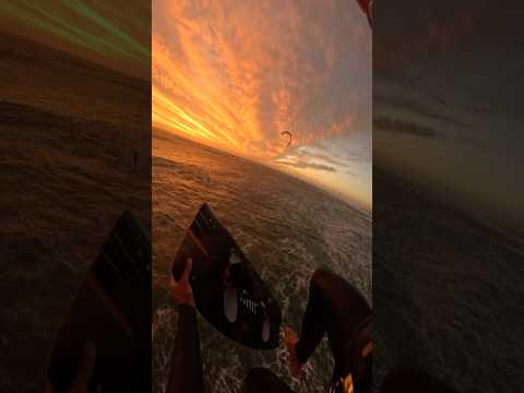 Kid flying crazy high into the sunset with a kite! 🤯😱 thumbnail