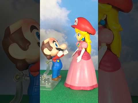 Princess Peach stole Mario's hat and put it on #mario #supermario #bangbangbang thumbnail