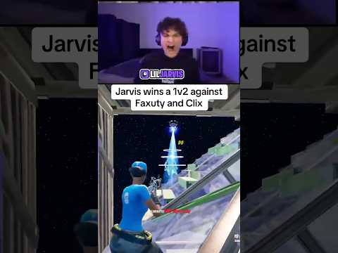 Jarvis WINS Against CLIX & FAUXTY in 1v2 🔥🥇 thumbnail