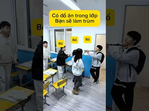 Làm trùm trường vì tôi có bánh.|Xàm một chút#giaitri #haihuoc thumbnail