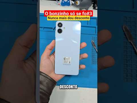 nunca mais dou desconto em conserto de celular #shorts #short #ytshorts #apple #iphone #viral #ios thumbnail