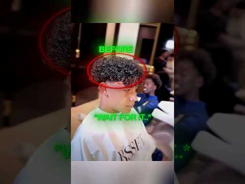 Vì sao kiểu tóc mới của Ronaldo Jr khiến Cristiano Ronaldo há hốc mồm? #shorts #ronaldo #viral thumbnail