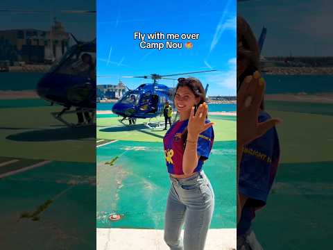 Behind The Scenes Flying Over Camp Nou ?️? thumbnail
