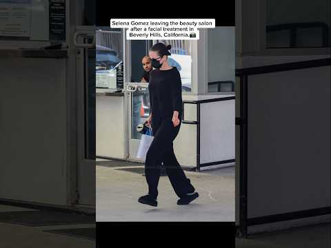 Selena Gomez Spotted Leaving Beauty Salon 💄#selenagomez #selena #fyp thumbnail