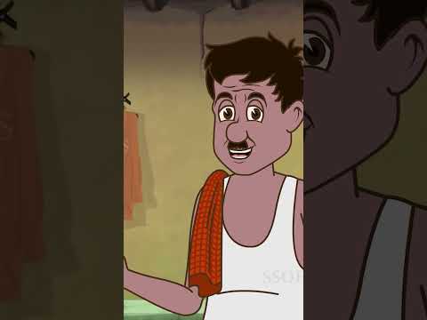 Buddhur Tel Kelengkari #comedyshorts #ssoftoons thumbnail