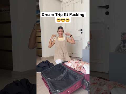 Dream Trip Ke Liye Packing Done ❤️ #neetubisht #lakhneet #youtubeshorts #trending #viral #minivlog thumbnail