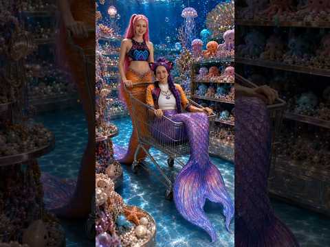 Anya picked up the cute lovely teacup mermaid. thumbnail