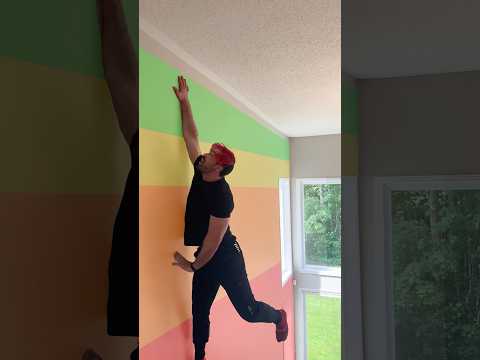 How many jumps to touch the ceiling?! 🤯 thumbnail