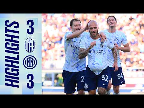 TERMINIAMO LA STAGIONE DEL DOUBLE CON UN PAREGGIO 🖤💙 | BOLOGNA 3-3 INTER  | SERIE A 25/26 HIGHLIGHTS thumbnail