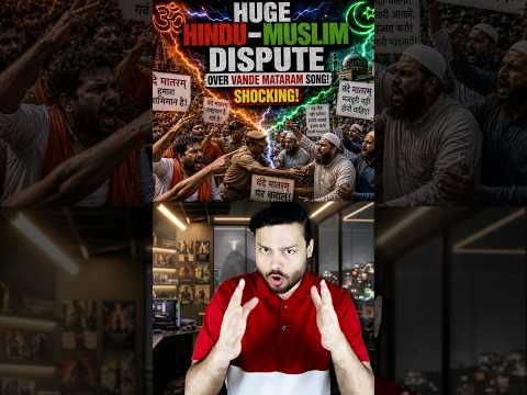 Big HINDU-MUSLIM Fight in India On Vande Mataram Song CHANGES #shorts thumbnail