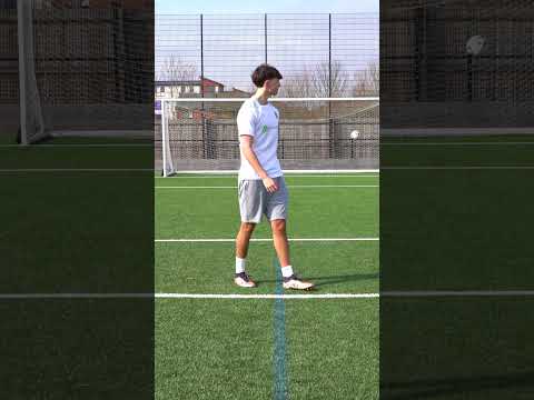 Morgz Crossbar Challenge INSANE SHOT 🔥 #Shorts thumbnail