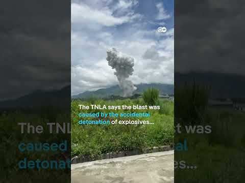 Explosion kills dozens in Myanmar | DW News thumbnail