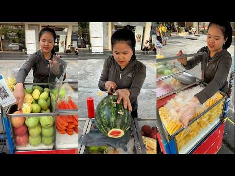 Only $0.62! Thai Girl Sells Fresh Fruits thumbnail