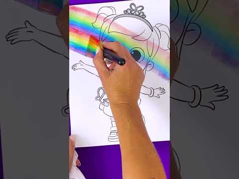 Activité peinture pour les enfants !  #littleangelfrançais #bébélouis #activite thumbnail