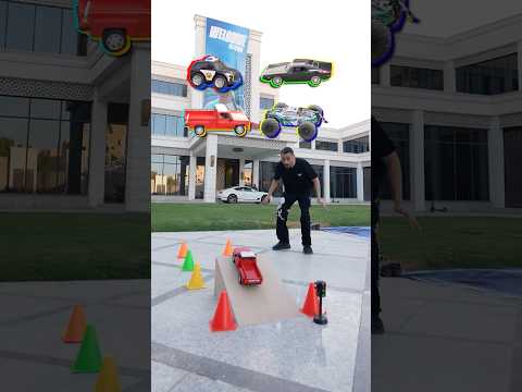 اي سيارة تقفز ابعد مسافة؟!🏎️😱 thumbnail