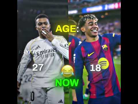 🤯😳 Mbappé vs Yamal Over Time #football #shorts thumbnail