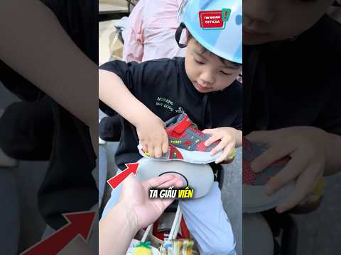 Đôi giày ảo diệu của cậu bé: 😆 #shorts thumbnail