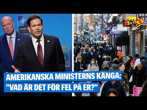 Marco Rubio om svenskarna: ”Vad är det för fel?” thumbnail