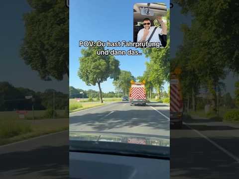 Heute ist sein Glückstag🍀😅 #shorts  #fahrschule #führerschein #fahrstunde #fahrprüfung thumbnail