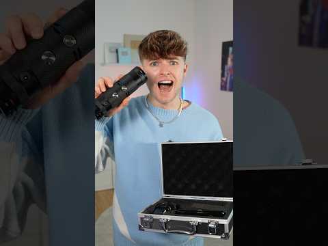 Stärkster Laserpointer der Welt🤯🚨 | Lewinray #shorts thumbnail