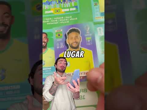 O NEYMAR VAI TER FIGURINHA NO ÁLBUM DA COPA! #shorts thumbnail
