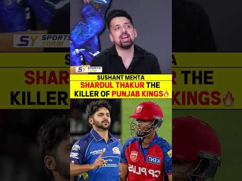 SHARDUL THAKUR THE KILLER OF PUNJAB KINGS #shardulthakur #mivspbks #ipl2026 #punjabkings thumbnail